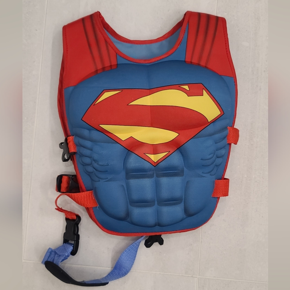 Superman Muscle Swim Vest 4 - 6 Years Old  Level 3